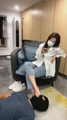 【CC大大】超级Nice-模特原味白袜裸足深喉 G-210718-20