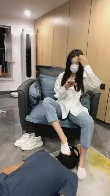 【CC大大】超级Nice-模特原味白袜裸足深喉 G-210718-20