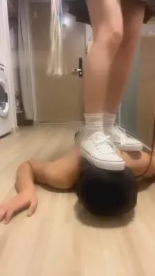 【云云酱】把狗狗的汗都踹出来了 G-210716-7