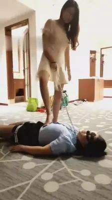 【梓晨】巨羞辱-捆绑虐可爱母狗 G-210718-17