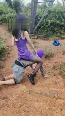 【暴力美学】精彩-户外收拾欠钱老赖 G-210721-16