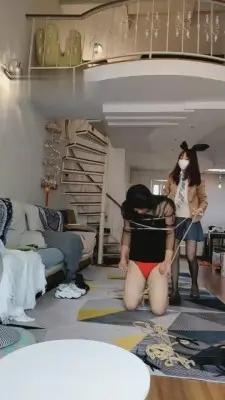 【丫丫啊】变装狗-圣水/捆绑/踩踏/舔鞋/窒息 G-210722-20