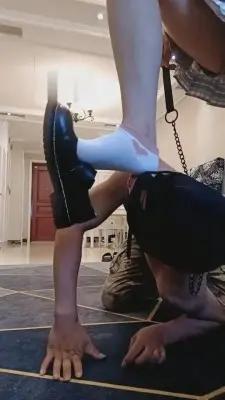 【猫神大人】JK小姐姐原味棉袜羞辱 G-210721-21