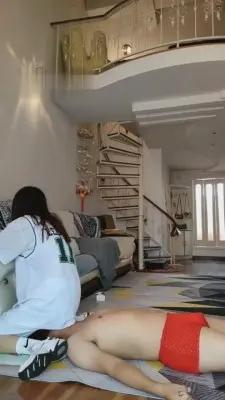 【丫丫啊】运动风女神各种全体重踩踏 G-210722-15