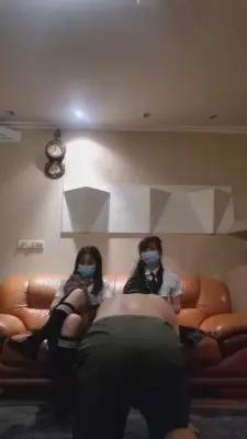 【重庆沐子】双S姐妹花休闲风首调 G-210724-8