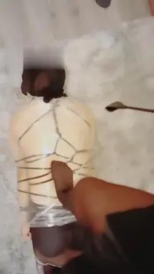 【余香】木乃伊被折磨-黑丝深喉/高跟踩踏 G-210729-20