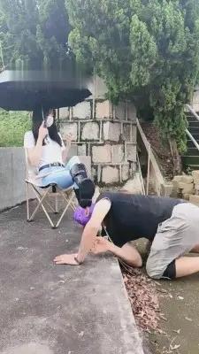 【暴力美学】户外长靴骑马/暴力踢裆/踩踏 G-210730-30