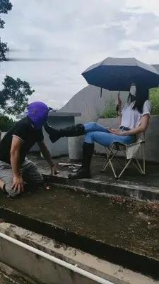 【暴力美学】户外长靴骑马/暴力踢裆/踩踏 G-210730-30