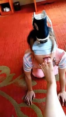 【佳影】黄毛贱母狗 G-210802-15