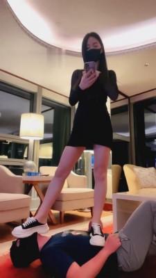 【仙女殿下】废物被踩踏/深喉/踢踹 G-210802-21