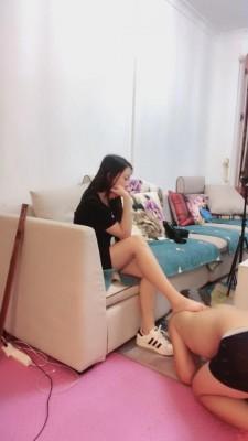 【广州楚楚】贝壳头原味船袜羞辱 G-210803-23