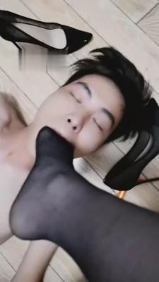 【微希】空姐下班原味黑丝捂狗脸 G-210802-17