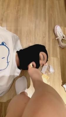 【奶园子】帆布鞋-深喉/口水/坐脸/踩食物【完整版】 G-210808