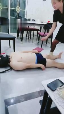 【沈阳梦蝶女王】情侣主-家奴伺候不好的下场 G-210808-39