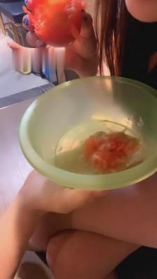 【三三】推荐-踩踏/咀嚼喂食/间接圣水/灰丝高跟 G-210810-16