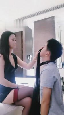 【月儿公主】丝袜堵嘴耳光狠虐 G-210810-9