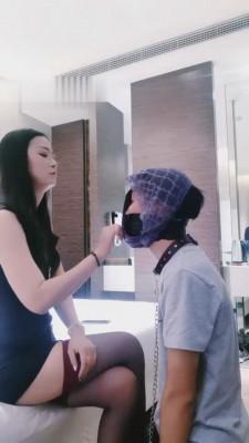 【月儿公主】丝袜堵嘴耳光狠虐 G-210810-9