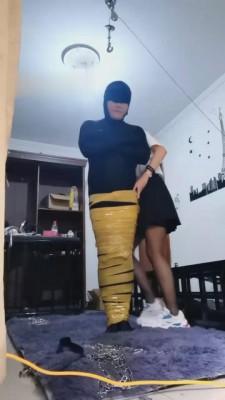 【猫神大人】木乃伊捆绑囚禁 G-210812-22