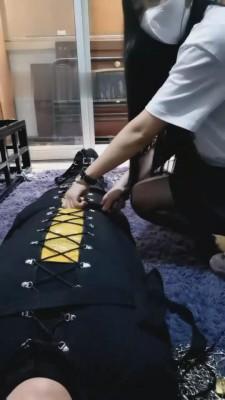 【猫神大人】木乃伊捆绑囚禁 G-210812-22