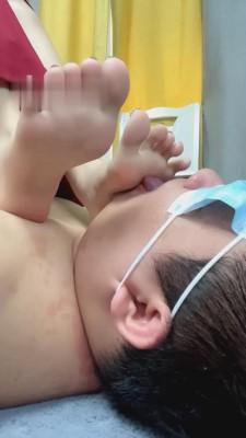 【绘子sama】OL娘黑丝高跟玩废物狗 G-210814-4