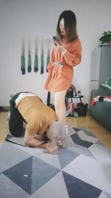 【冰沫】诱骗邻居学生过来做狗【上】 bf444