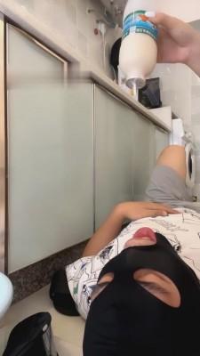 【云云酱】喝刷鞋水/插嘴/舔鞋/帆布鞋 bf480