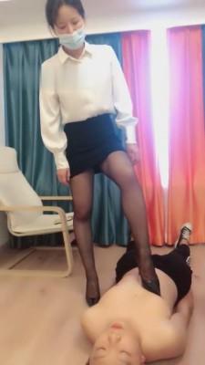 【冷颜】暴力惩罚玩弄犯错的下属 bf669