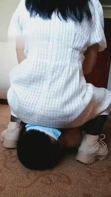 【情侣月儿】剧情:公司主管一步步沦为女上司的狗【下】 bf673