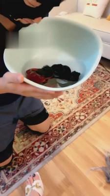 【茹雪】绿帽家奴伺候就寝 bf787