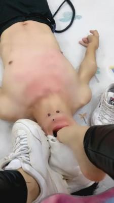 【大连欣妍】高跟/小白鞋全体重踩踏 bf684