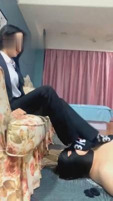 【晨晨】白领首调-下班后领导变狗 G-210825-4