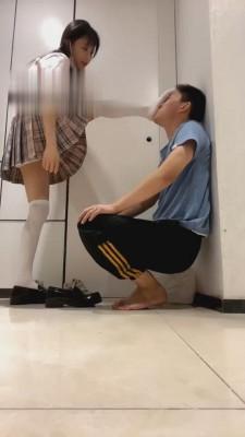 【阿月】JK白丝萝莉主口水+圣水极致羞辱 bf830