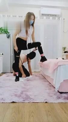 【余香】臭白棉袜深喉羞辱 G-210825-13