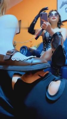 【茹雪】超羞辱的奴下奴-教女M做S G-210824-17