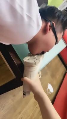 【月影儿】打骂羞辱人形犬 G-210826-8