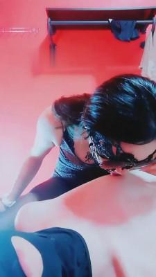 【SMqueenwuhan】继母黑丝脚诱惑调 G-210818-15