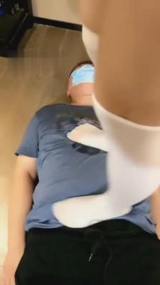 【园子】剧情-老师VS学生-白丝专场-坐脸遛狗羞辱 G-210816-32