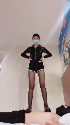 【虞姬】没钱狗子面试地毯多双鞋子踩踏 G-210816-33