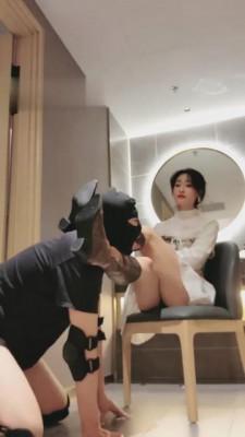 【禾末】白棉袜泡水喝-狗头刷马桶 G-210817-28