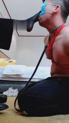 【梓晨】骑士靴踢裆-鞭打-膝盖顶胯 G-210818-8