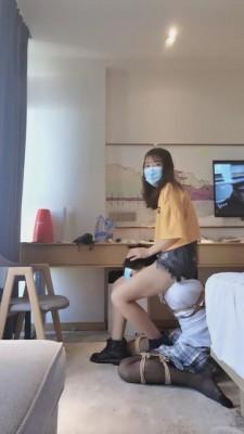 【夏夏绳缚】捆绑娘娘腔 G-210825-15