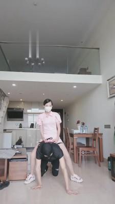 【多多】护士下班调狗初体验 bf15807