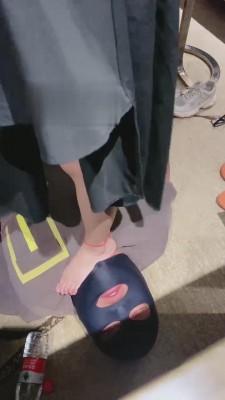 【骨精精】全体重踩踏深喉 bf15835