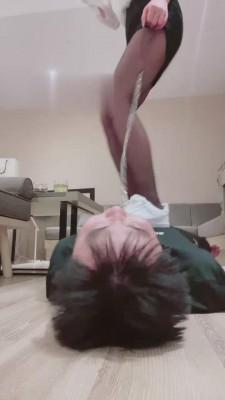 【娜美S】黑丝御姐耳光+圣水虐 bf15977