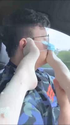 【绘子sama】车内高速上脚丫玩狗 bf16062