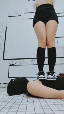 【一茶】学生S过膝袜羞辱班主任 bf16034