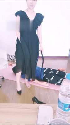 【紫晗】骑马转胯羞辱圈养狗  JS20220702