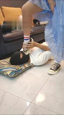 【沐琪大小姐】夜跑后原味辱狗奴 bf16173