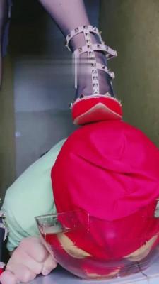 【美离子】公共场所强制喝圣水 bf16222