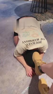 【沅芷大人】御姐短靴踩手/筷子刑 bf16373